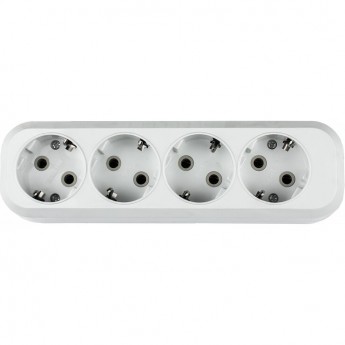 Колодка УЗ-4-GRAND четырехместная с заземлением 5140 IN HOME