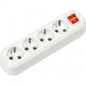 Колодка УЗВ-4-GRAND четырехместная с выключателем и заземлением 5240 IN HOME