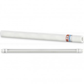 Лампа светодиодная IN HOME LED-T8R-П-PRO 10Вт 230В G13R 6500К 1000Лм 600 мм прозрачная поворотная