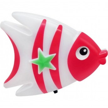 Ночник светодиодный IN HOME NLA 05-FR РЫБКА 230В с выключателем, красный Ночник светодиодный IN HOME NLA 05-FR РЫБКА 230В с выключателем, красный