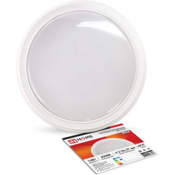 Светильник светодиодный IN HOME СПБ-2-КРУГ 14Вт 230В 6500К 1100Лм 210 мм белый